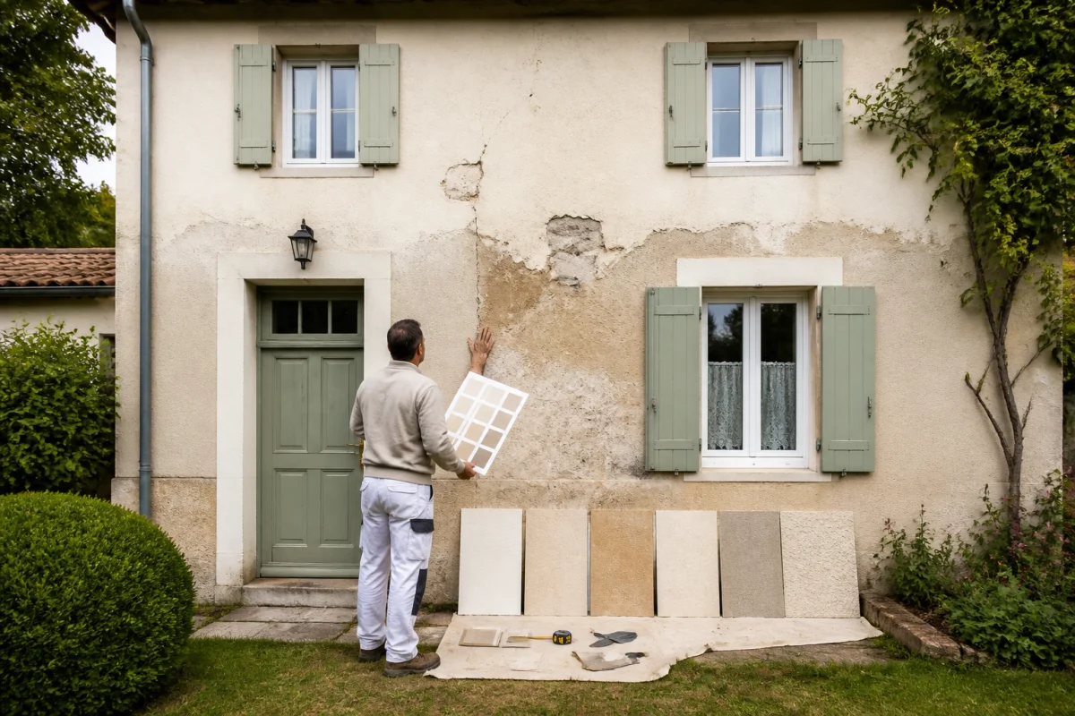 Ravalement de façade de maison comment réussir un chantier durable