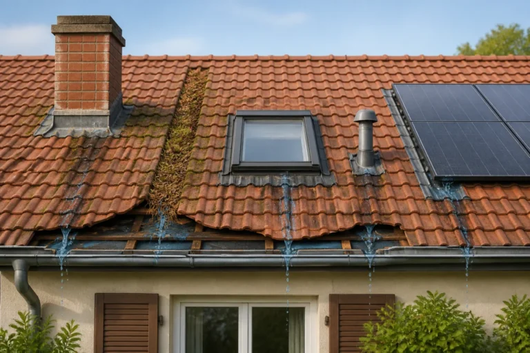 Fuite de toiture dans une maison les bons réflexes à adopter