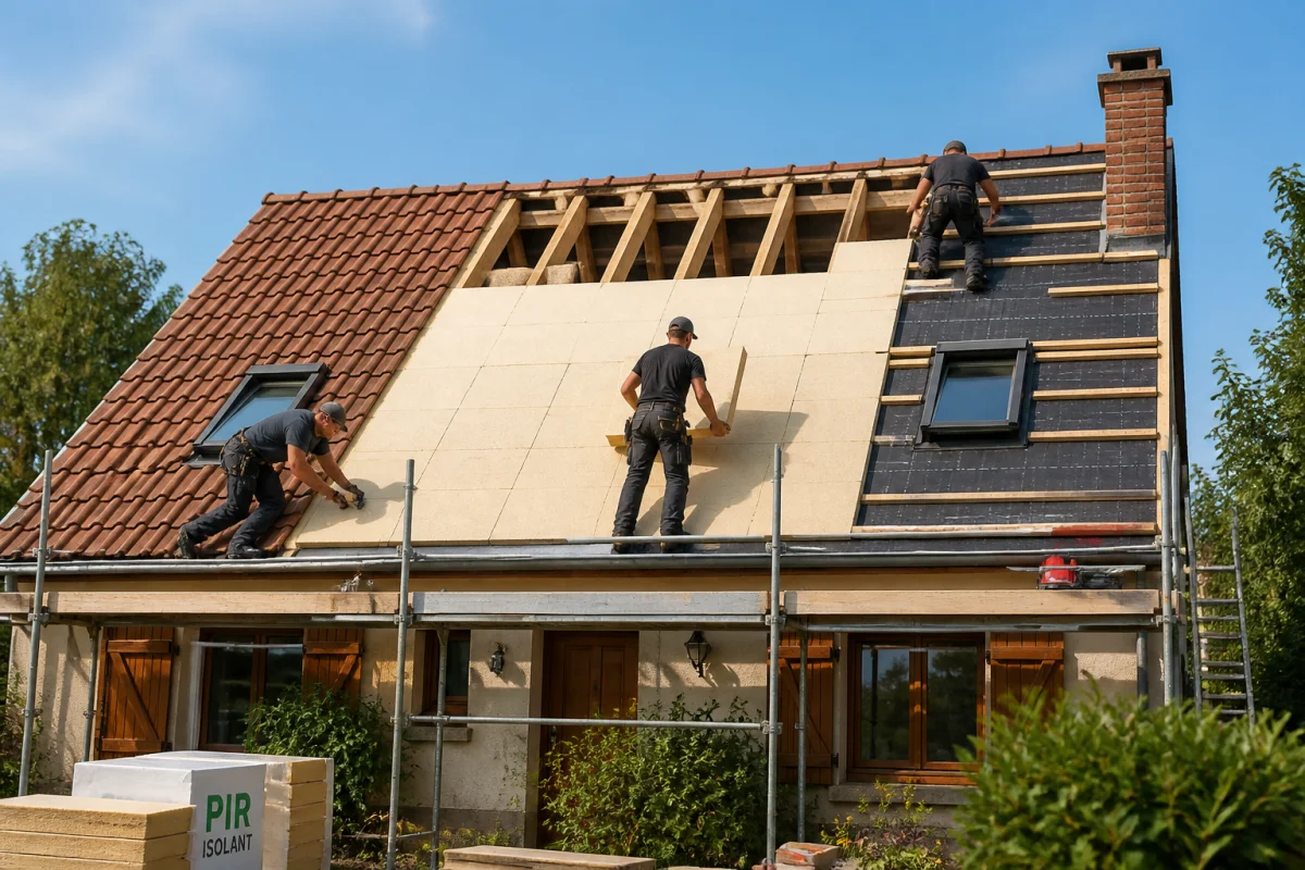 Isolation de la toiture d’une maison pour gagner en confort été comme hiver