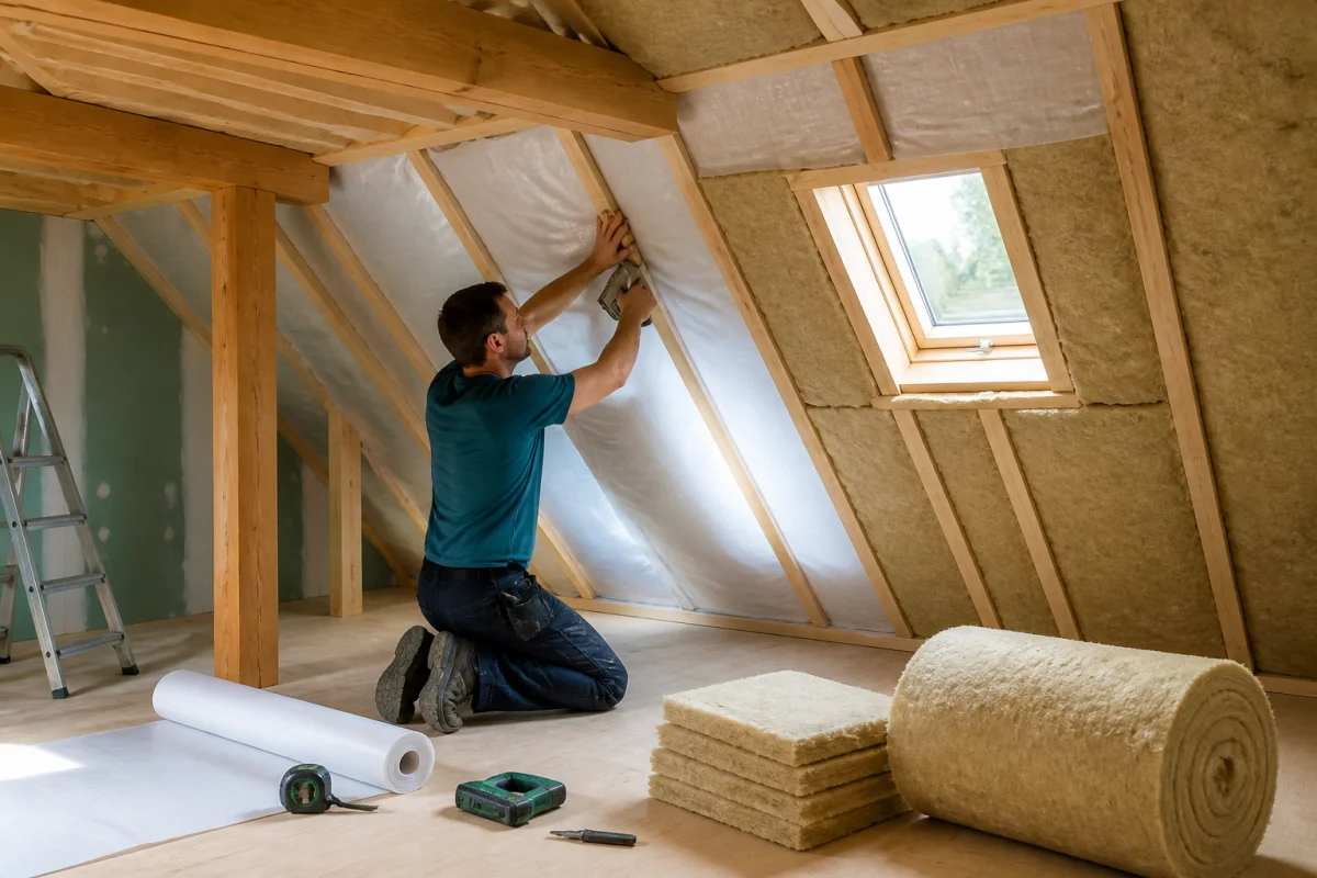 Isolation de la toiture d’une maison pour gagner en confort été comme hiver