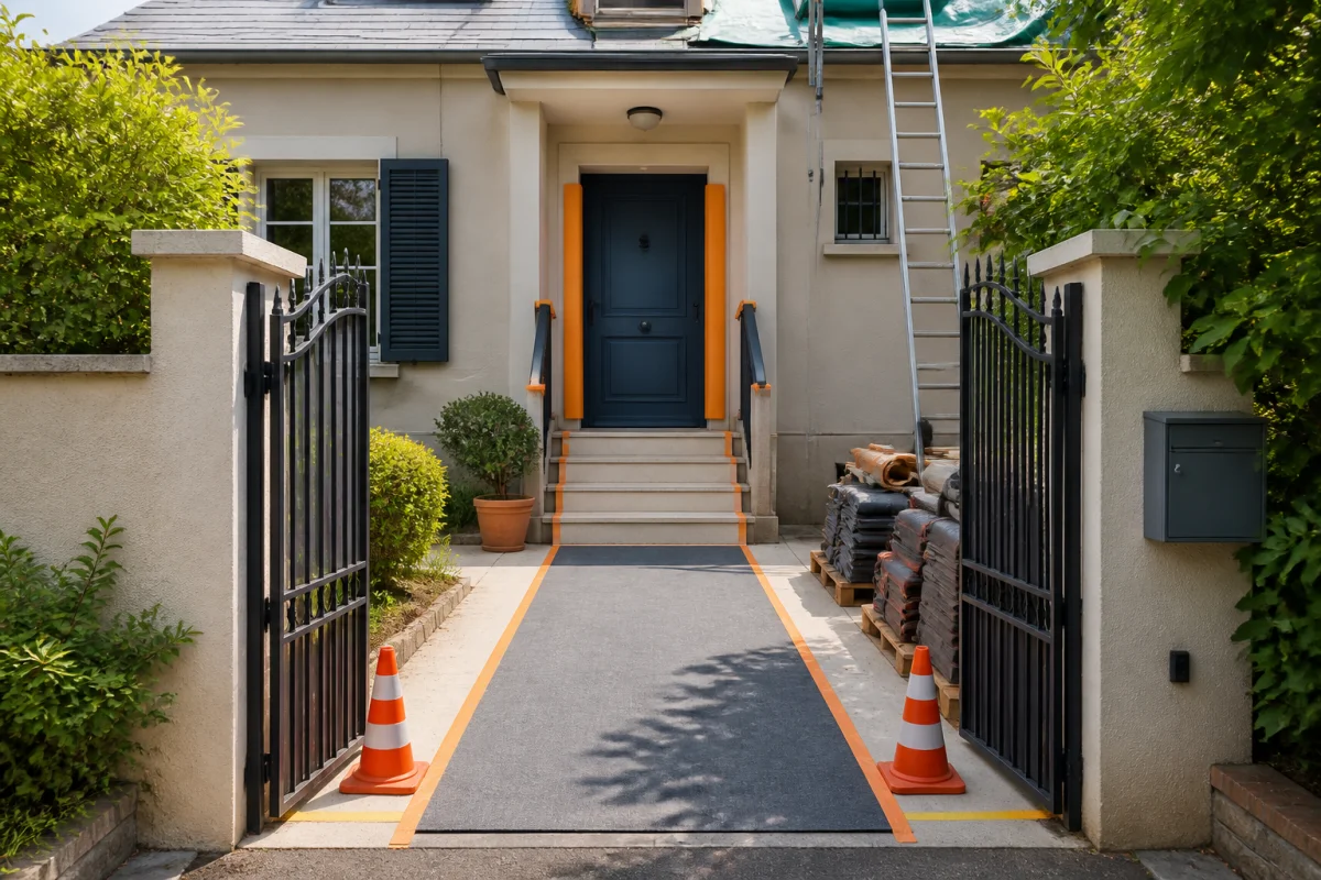 Comment protéger sa maison avant un chantier