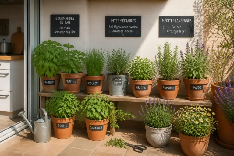 Bien entretenir les plantes aromatiques en pot au fil des saisons