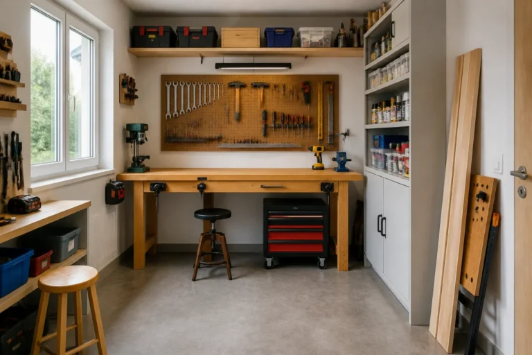 Comment créer un atelier de bricolage à domicile pratique et durable