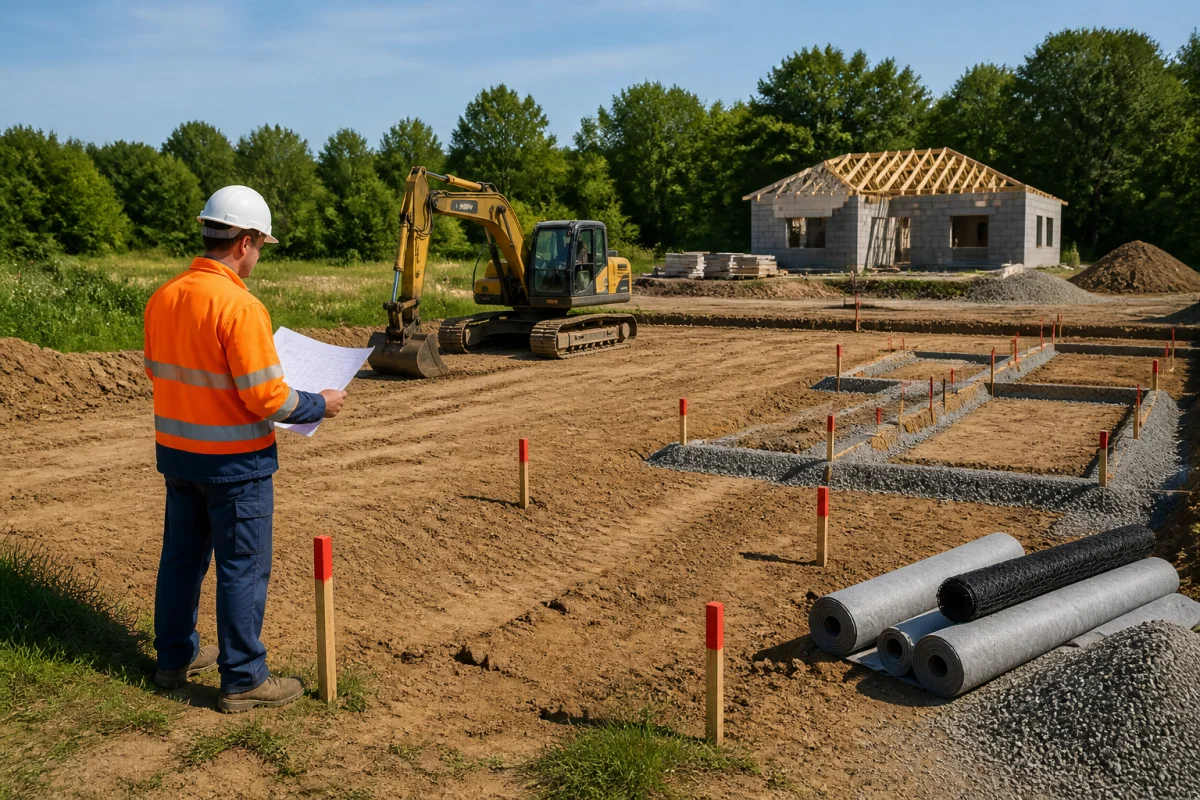 Terrassement du terrain avant construction, ce qu'il faut vraiment préparer